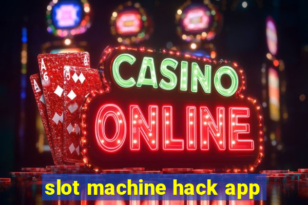 slot machine hack app