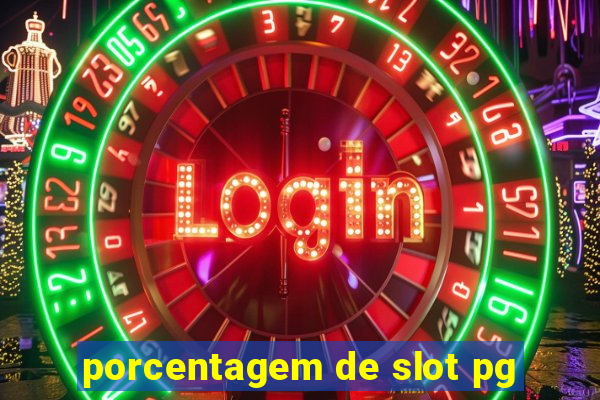 porcentagem de slot pg