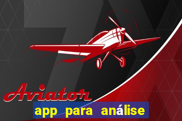 app para análise de jogos