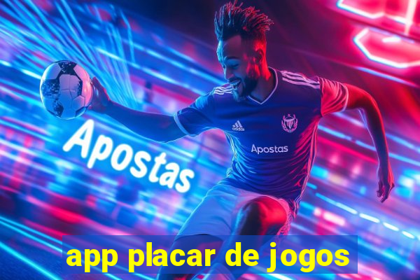 app placar de jogos