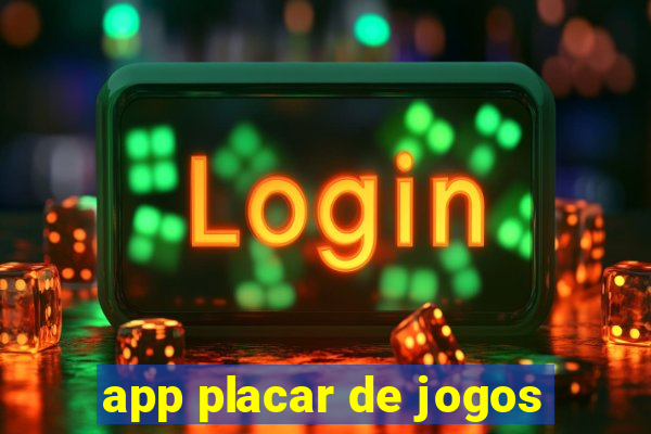 app placar de jogos