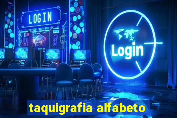 taquigrafia alfabeto