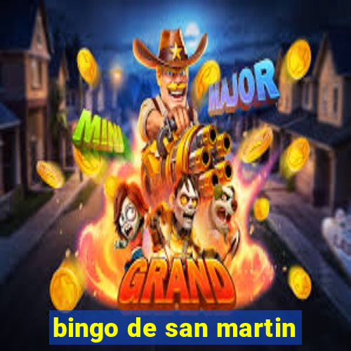 bingo de san martin