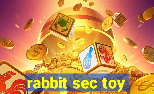 rabbit sec toy