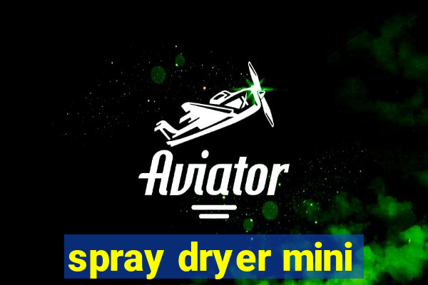 spray dryer mini