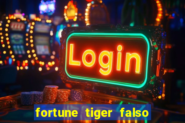 fortune tiger falso para brincar