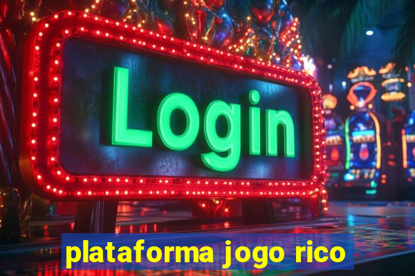 plataforma jogo rico