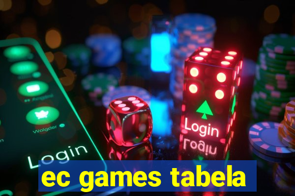 ec games tabela