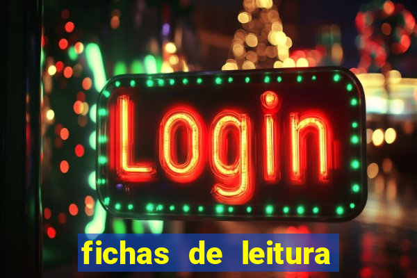 fichas de leitura pdf grátis