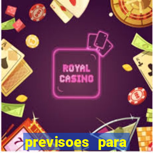 previsoes para jogos de hoje