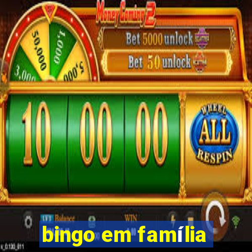 bingo em família