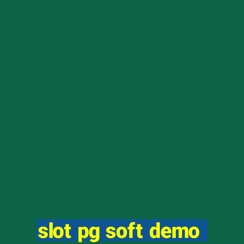 slot pg soft demo