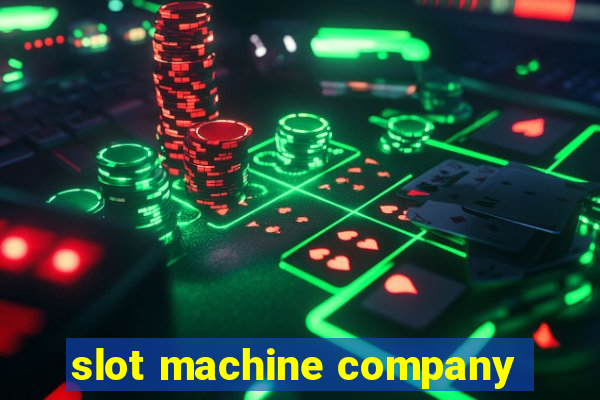 slot machine company