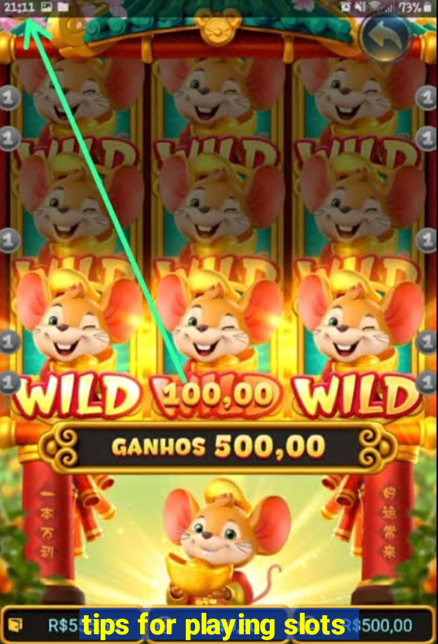 tips for playing slots