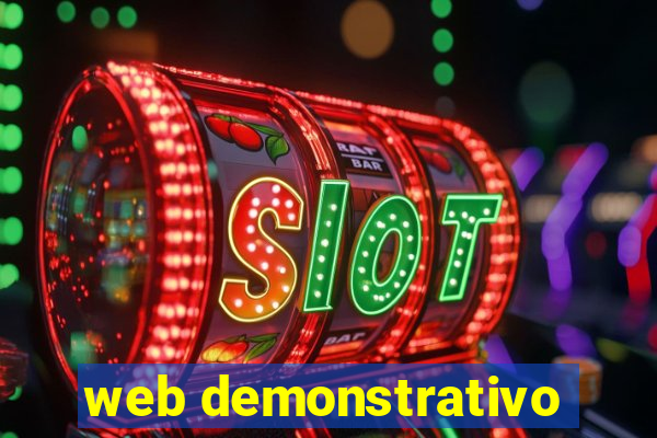 web demonstrativo