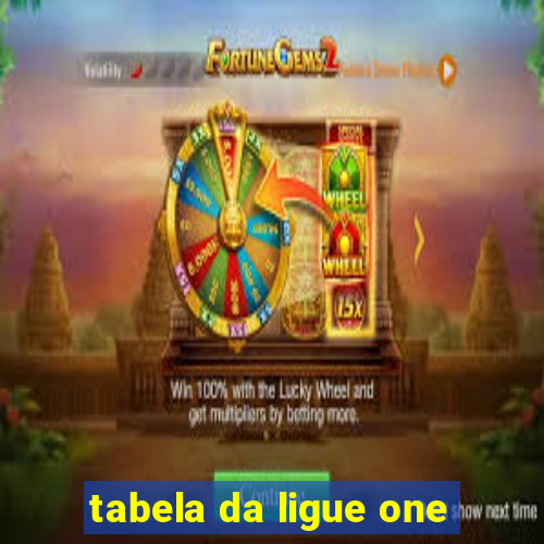 tabela da ligue one