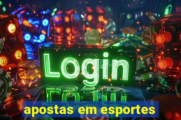 apostas em esportes