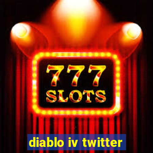 diablo iv twitter