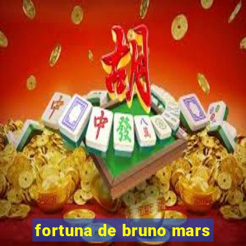 fortuna de bruno mars