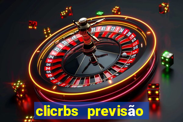 clicrbs previsão do tempo