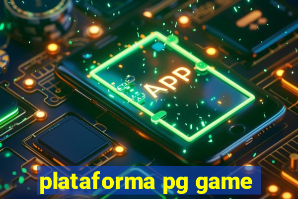 plataforma pg game