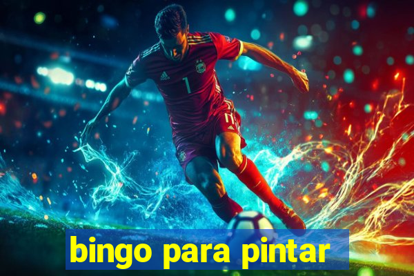 bingo para pintar