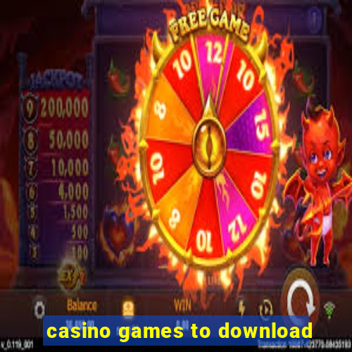 casino games to download