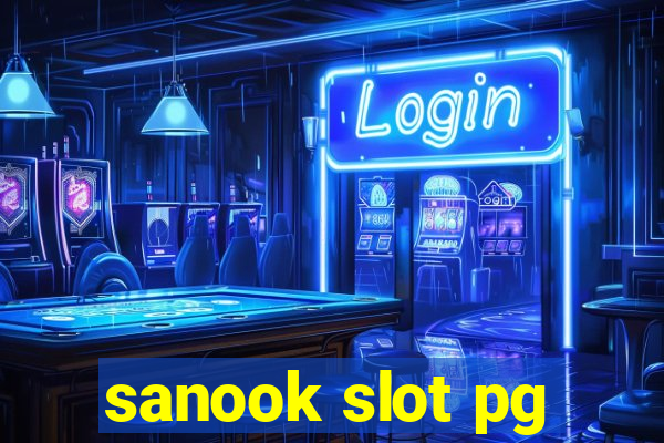 sanook slot pg