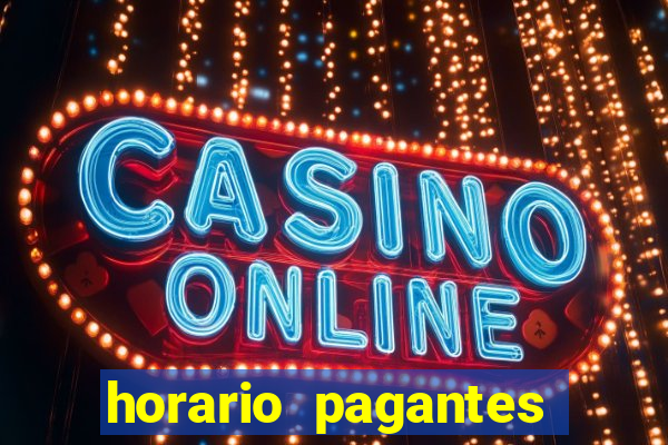 horario pagantes dos slots