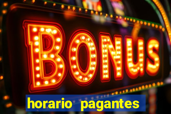 horario pagantes dos slots