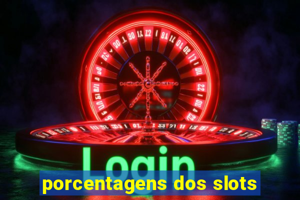 porcentagens dos slots