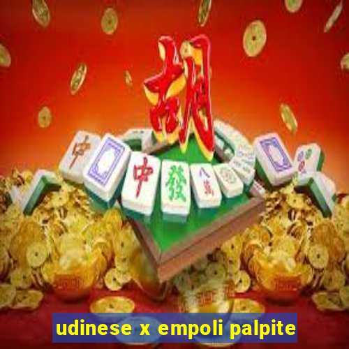 udinese x empoli palpite