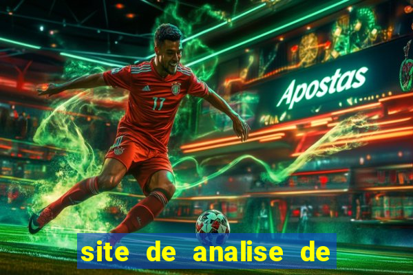 site de analise de jogos de futebol