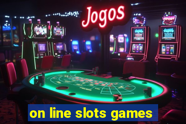 on line slots games