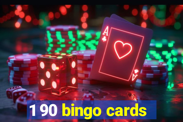 1 90 bingo cards