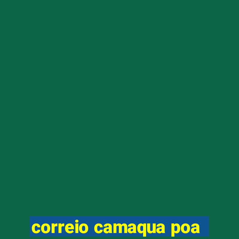 correio camaqua poa