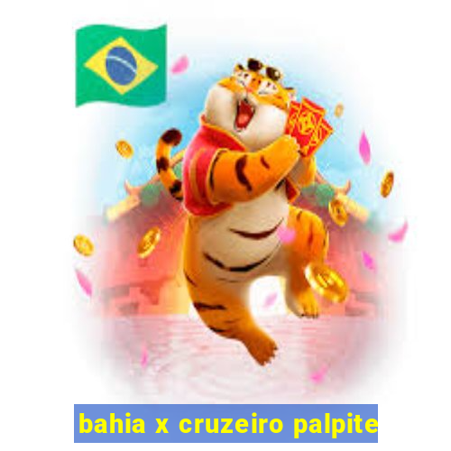 bahia x cruzeiro palpite