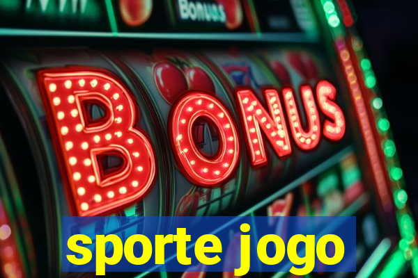 sporte jogo