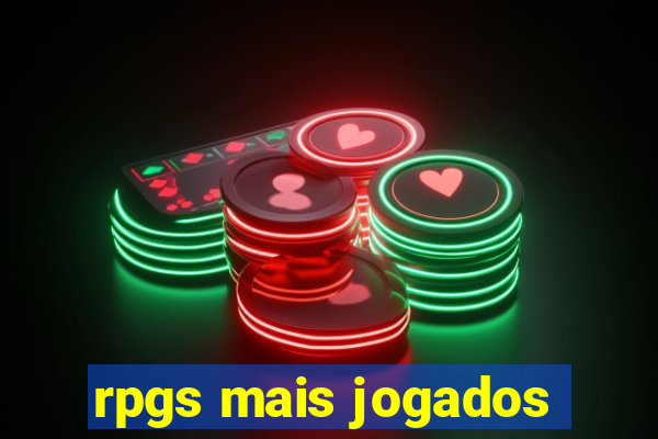 rpgs mais jogados