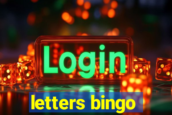 letters bingo