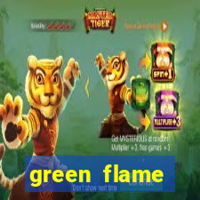 green flame jurassic park