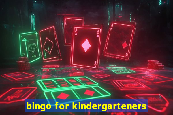 bingo for kindergarteners