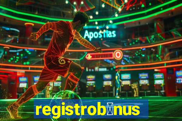 registrob么nus