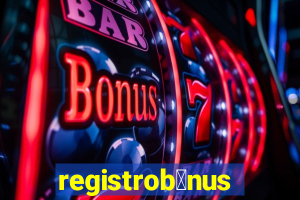 registrob么nus