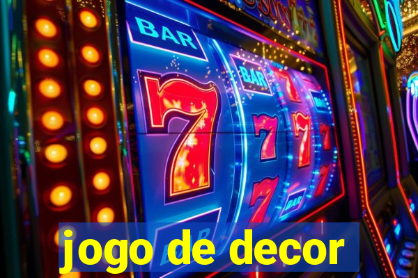 jogo de decor