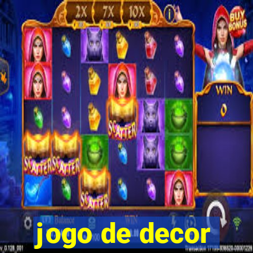 jogo de decor