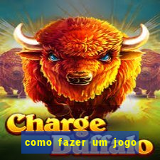 como fazer um jogo de aposta