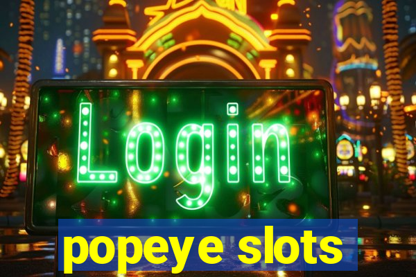 popeye slots