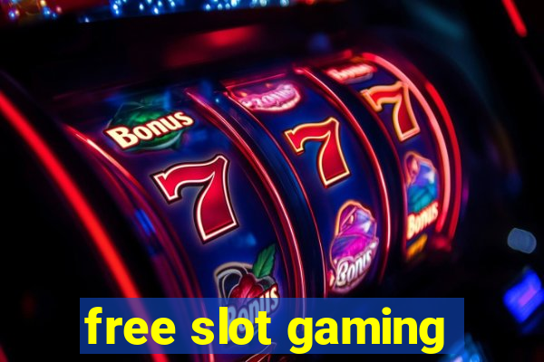 free slot gaming