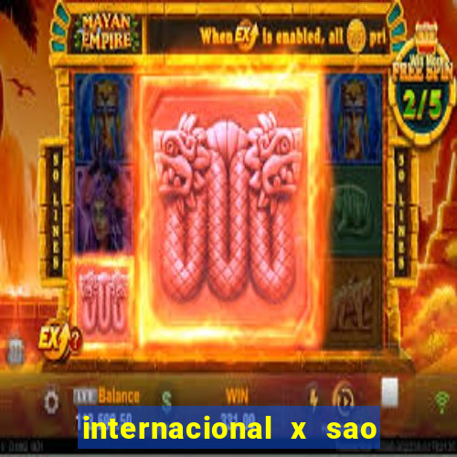 internacional x sao paulo palpites